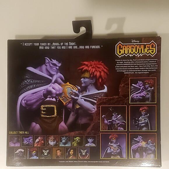 Disney's Gargoyles Ultimate GOLIATH & DEMONA Vows 2-pack NECA 7" Figures - Picture 3 of 4